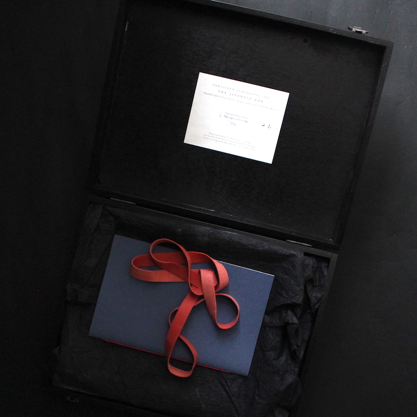 The Japanese Box（Signed by Daido Moriyama）