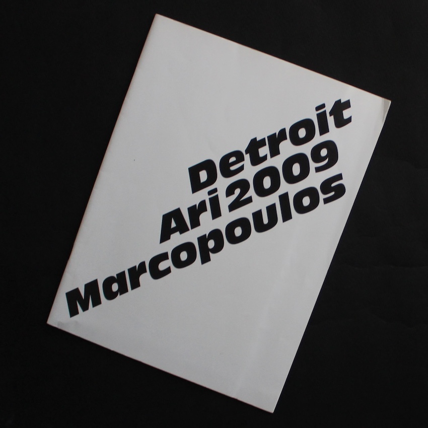 Ari Marcopoulos / Detroit 2009（Signed）