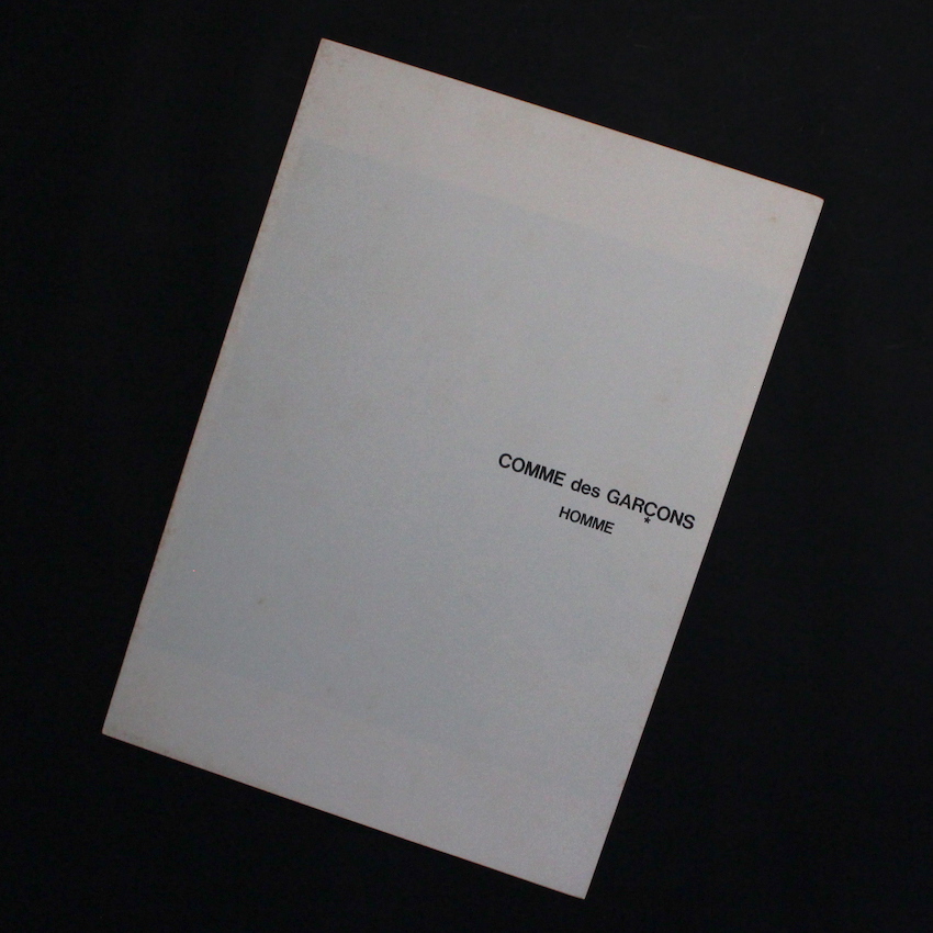 COMME des GARCONS Homme No.15 1983（Photographs by Hajime Sawatari）