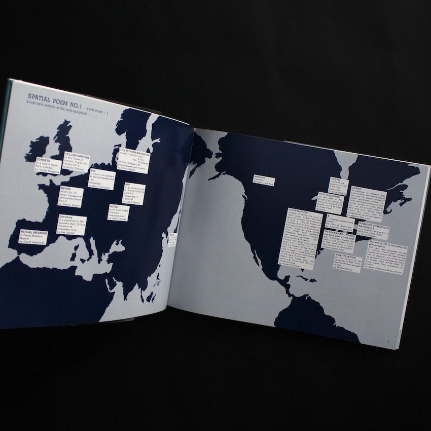 【新品】SPATIAL POEM 塩見允枝子サイン入り Spatial Poem（Signed） - 塩見 允枝子 / Mieko Shiomi